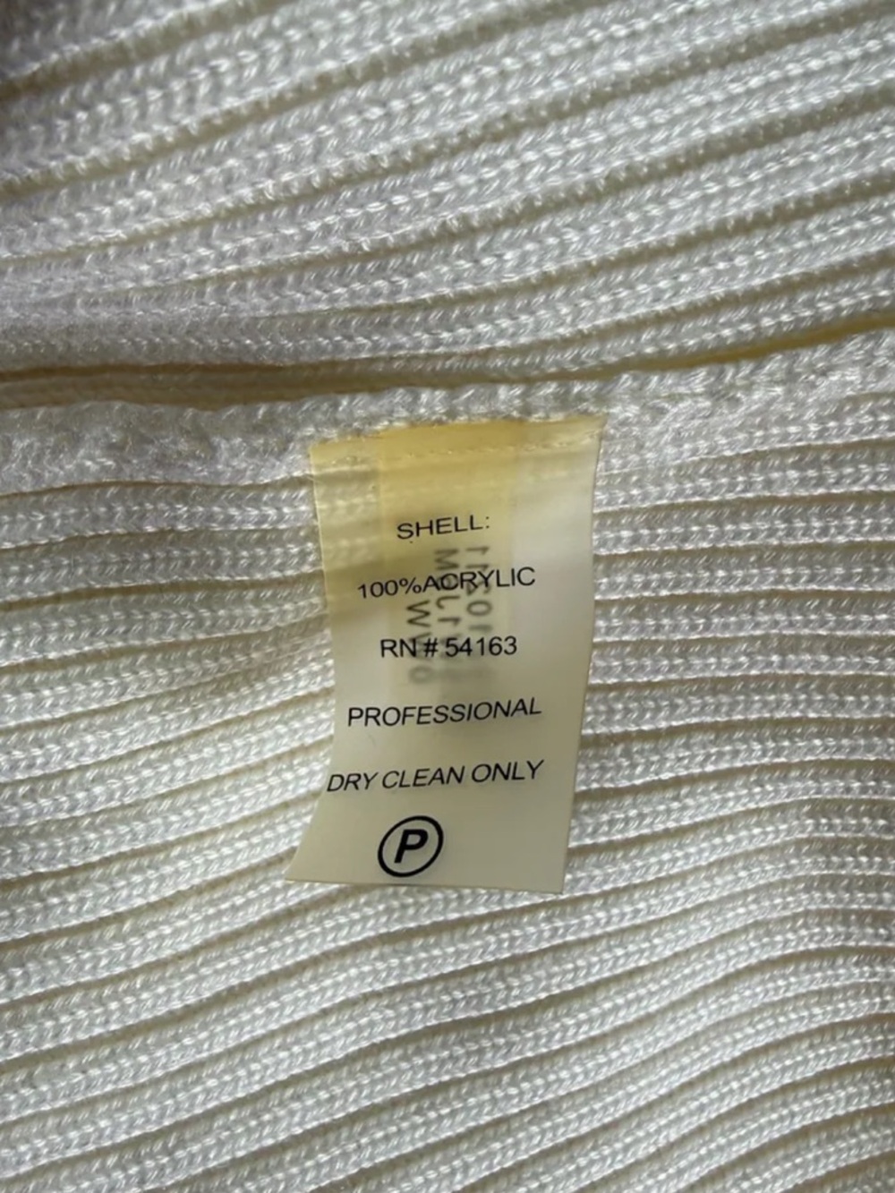 Calvin Klein Ivory Ribbed Zip-Front Dress - Picture 5 of 9